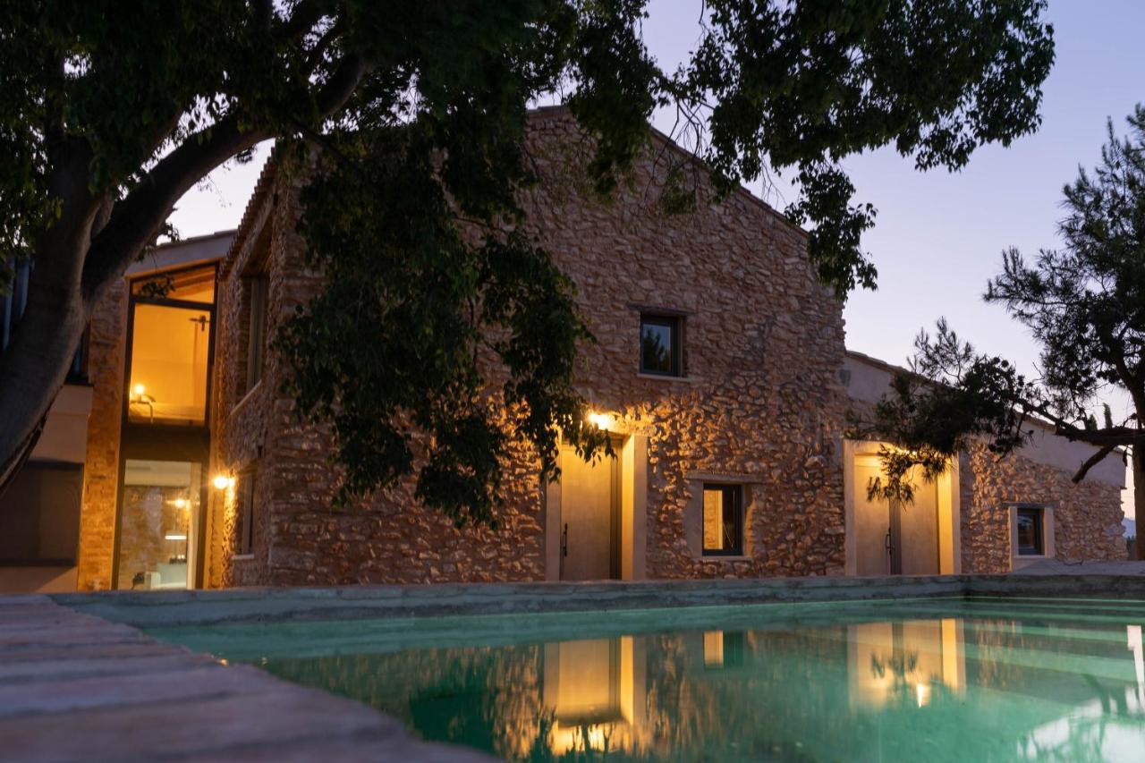 Villa Mas Xalmes Camarles Esterno foto