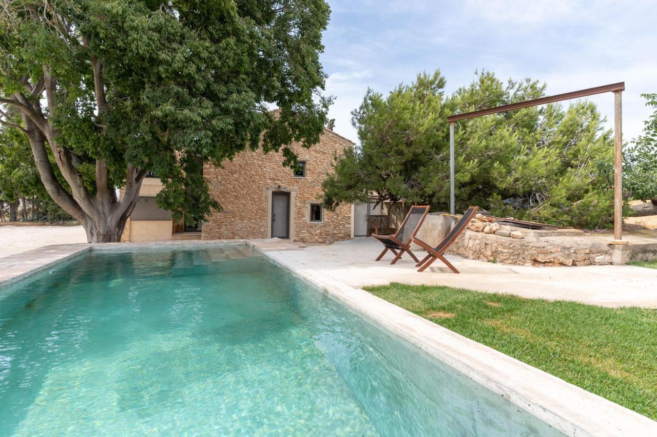Villa Mas Xalmes Camarles Esterno foto