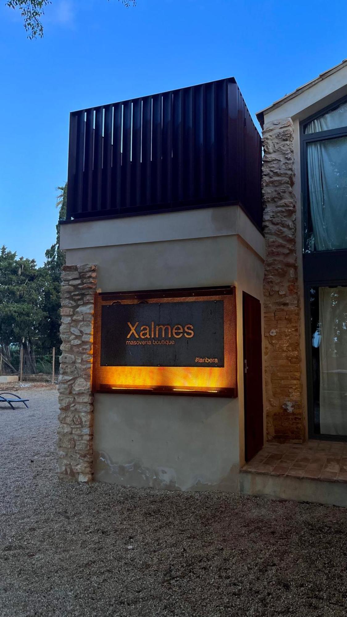 Villa Mas Xalmes Camarles Esterno foto