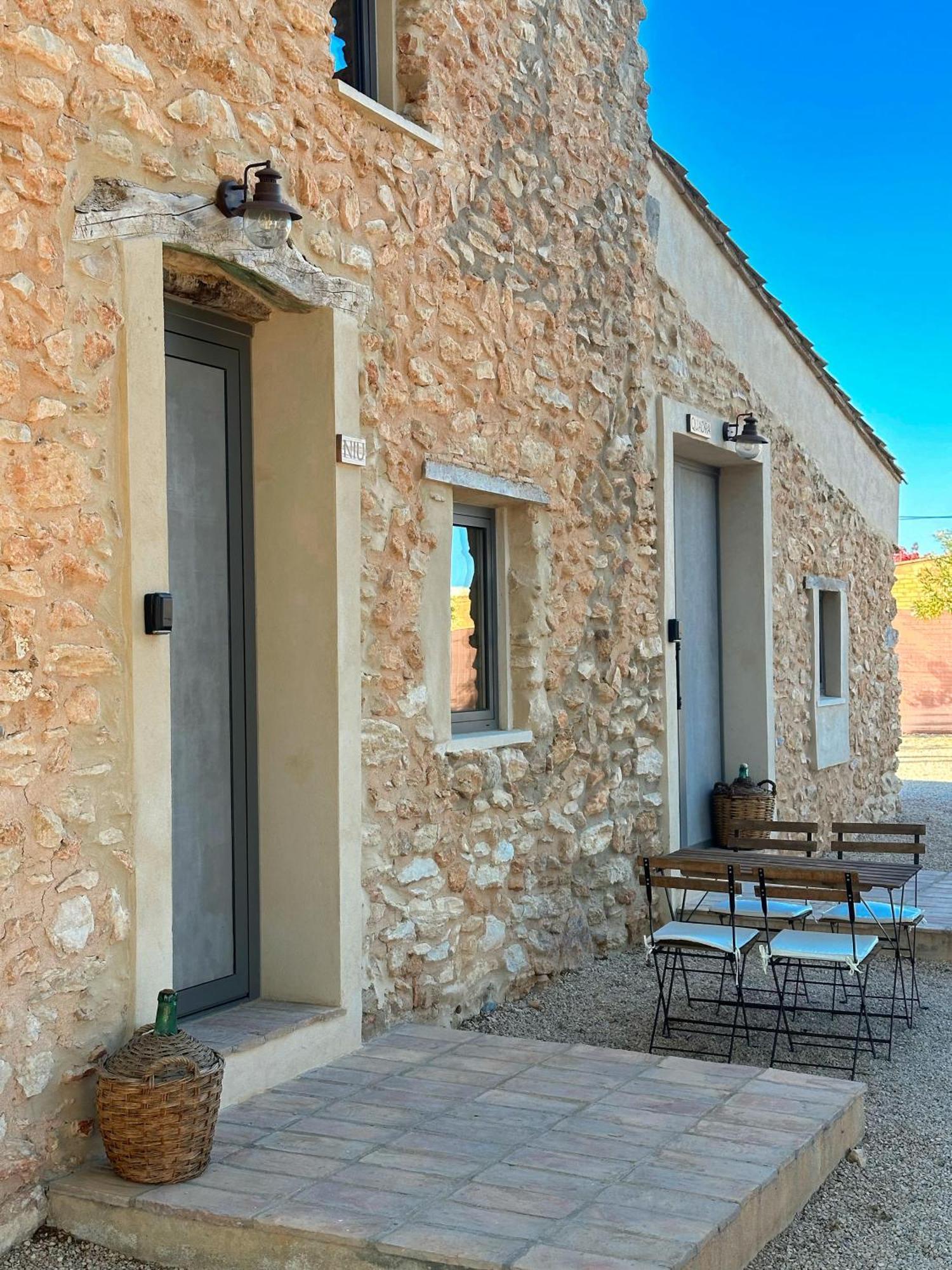 Villa Mas Xalmes Camarles Esterno foto
