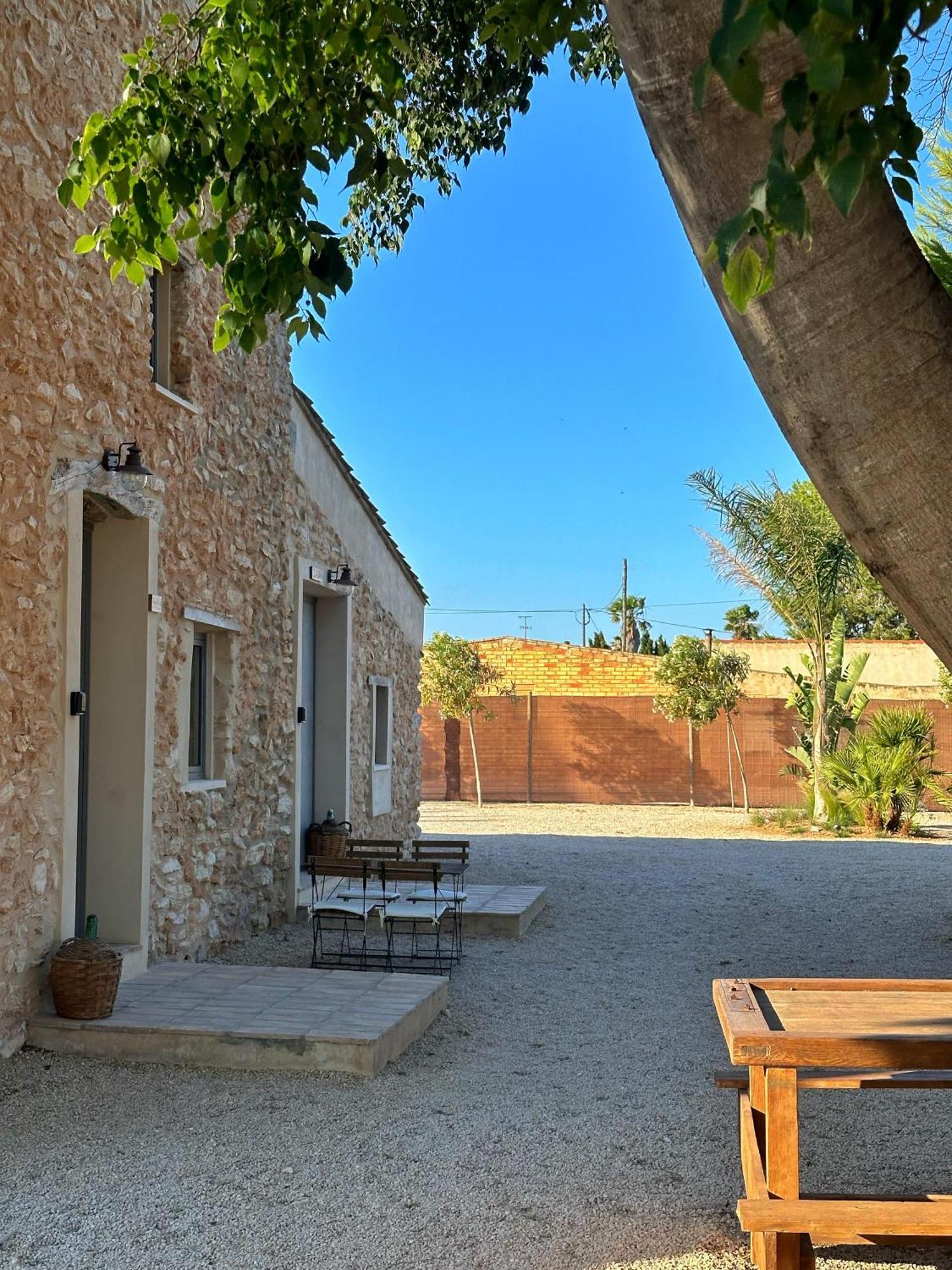 Villa Mas Xalmes Camarles Esterno foto