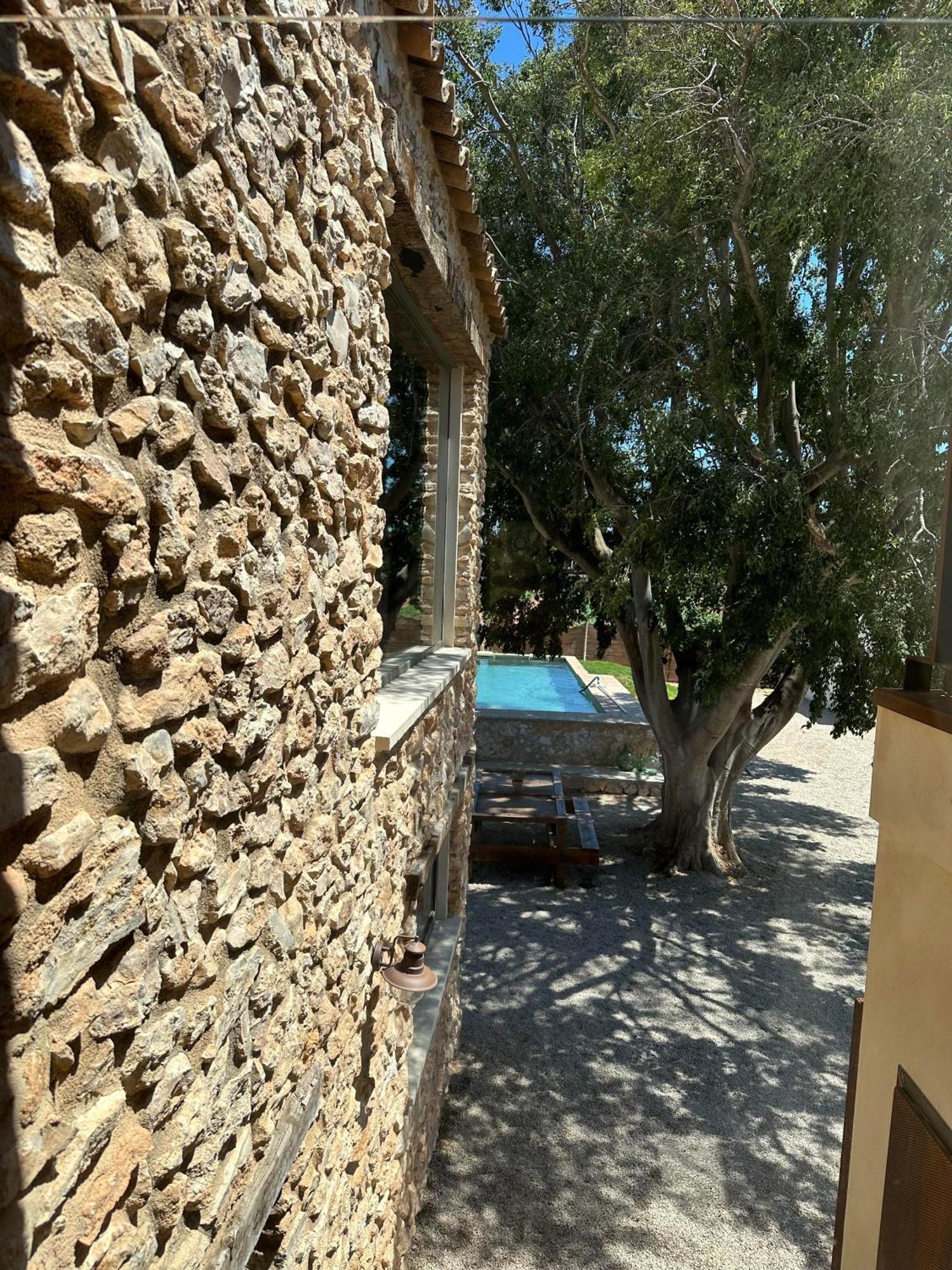 Villa Mas Xalmes Camarles Esterno foto