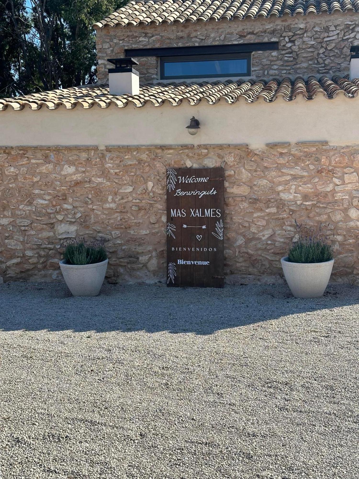 Villa Mas Xalmes Camarles Esterno foto