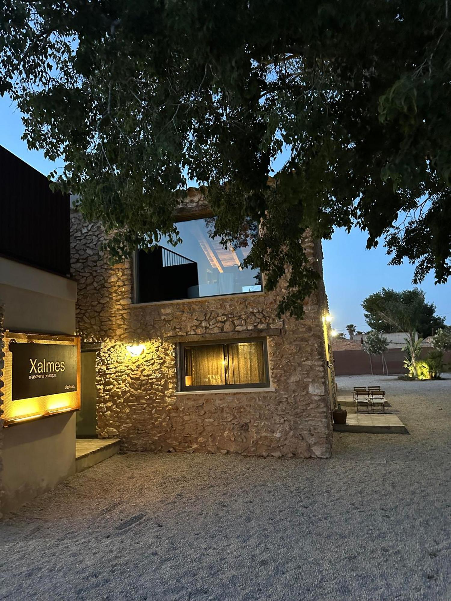 Villa Mas Xalmes Camarles Esterno foto