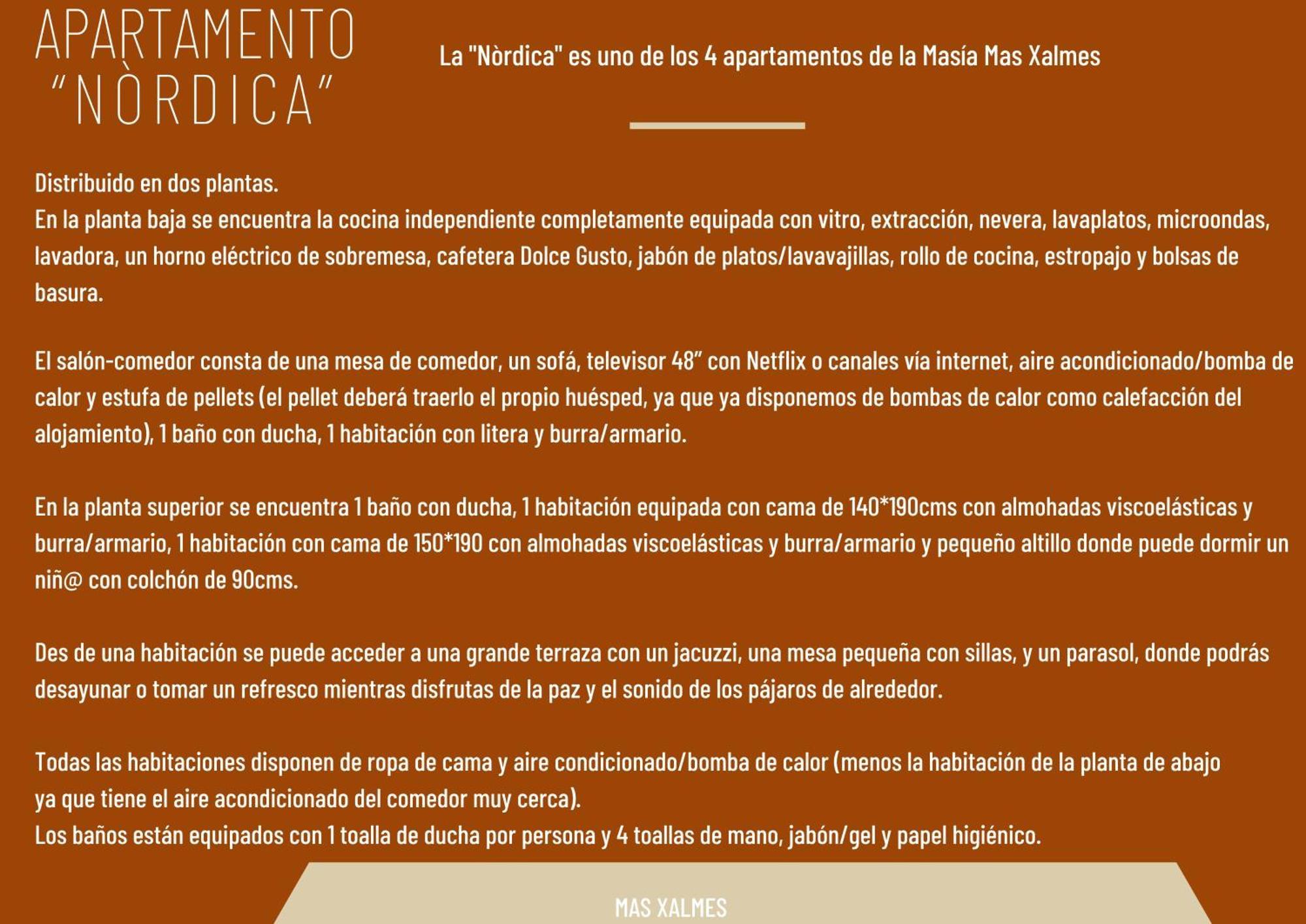 Villa Mas Xalmes Camarles Esterno foto