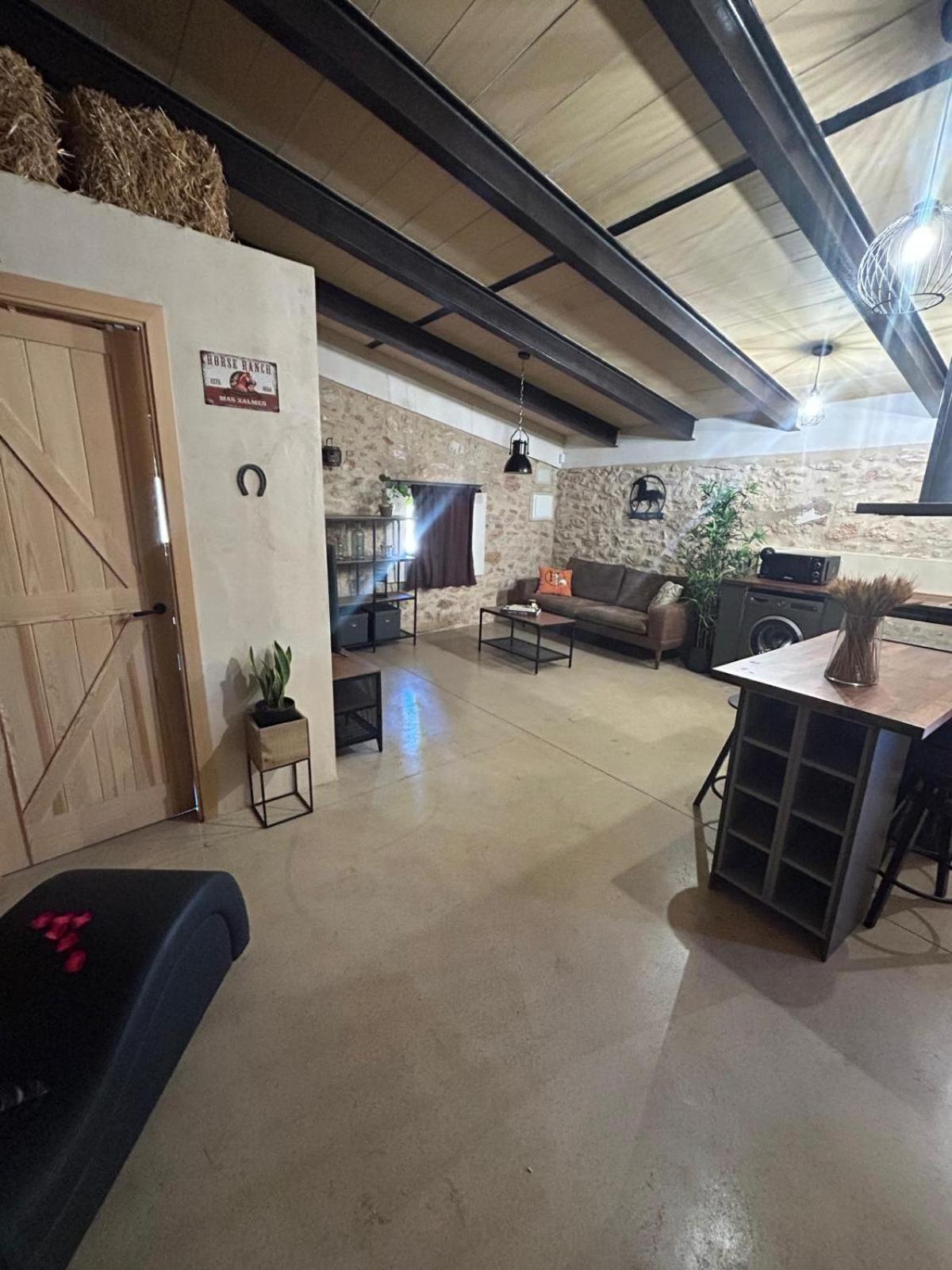 Villa Mas Xalmes Camarles Esterno foto