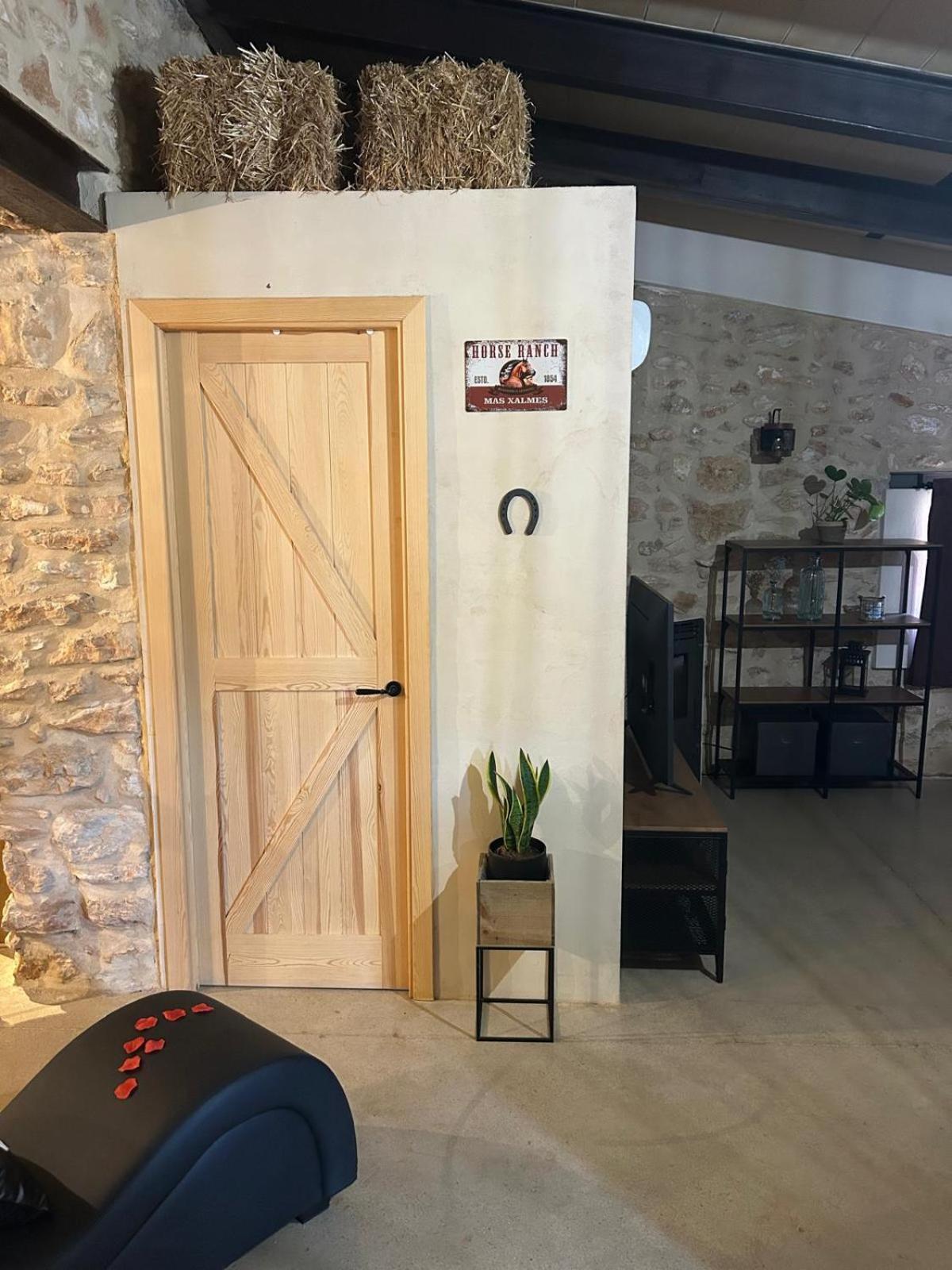 Villa Mas Xalmes Camarles Esterno foto